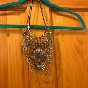 Boho festival necklace